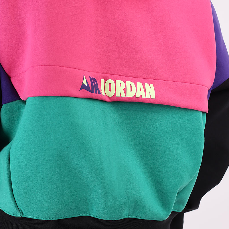 женская разноцветная толстовка Jordan Winter Utility Fleece Hoodie CW6502-674 - цена, описание, фото 6